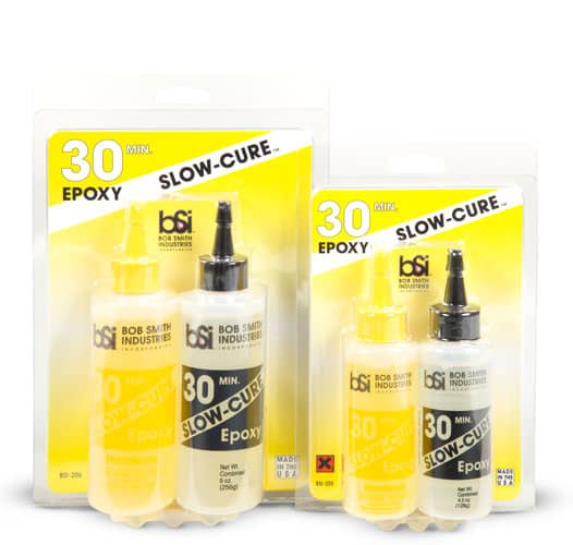 BOB SMITH INDUSTRIES - SLOW CURE 30MIN EPOXY 9OZ BSI206