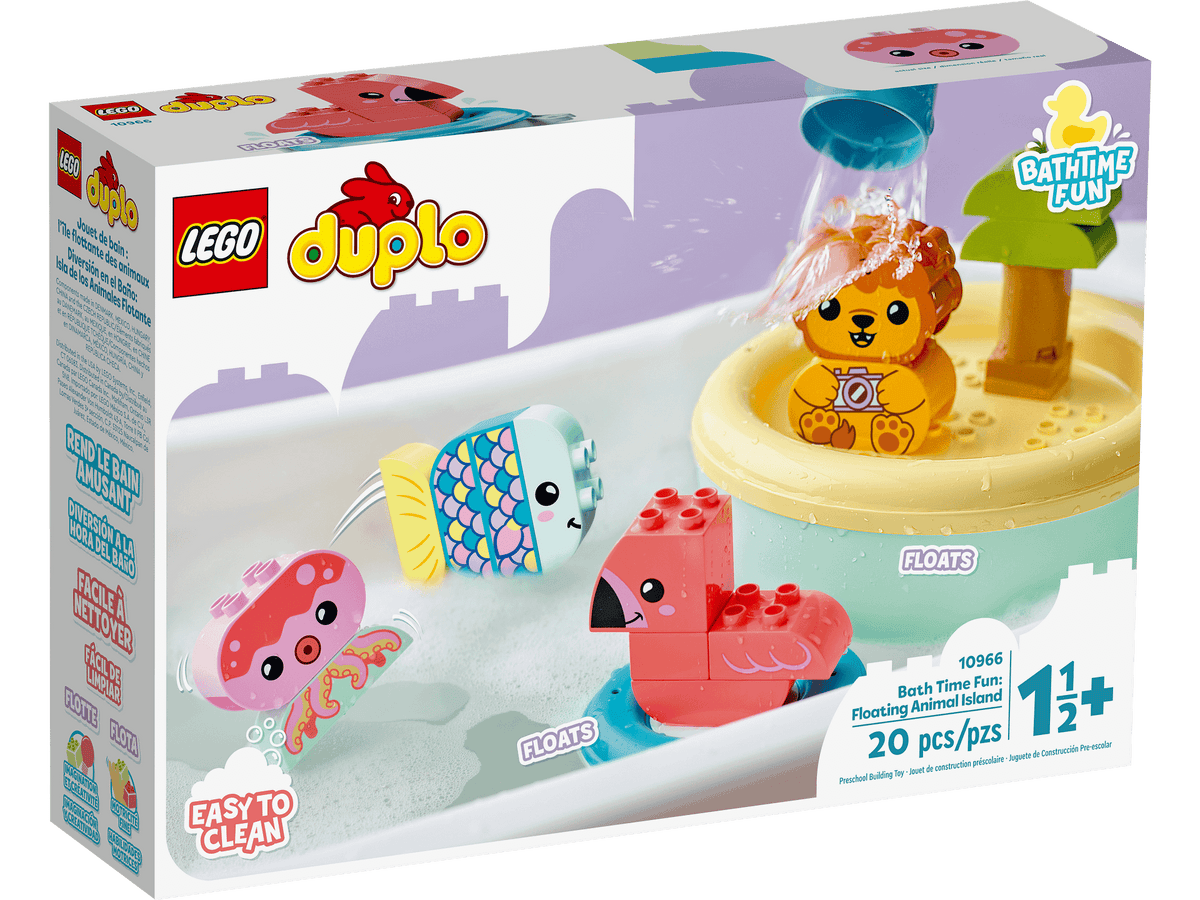 LEGO® 10966 Bath Time Fun Floating Animal Island - DUPLO®