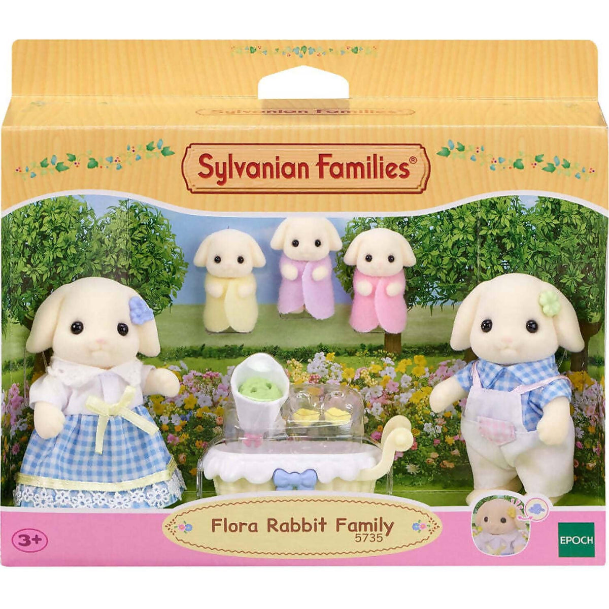 Sylvanian Families - Flora Rabbit Family Playset