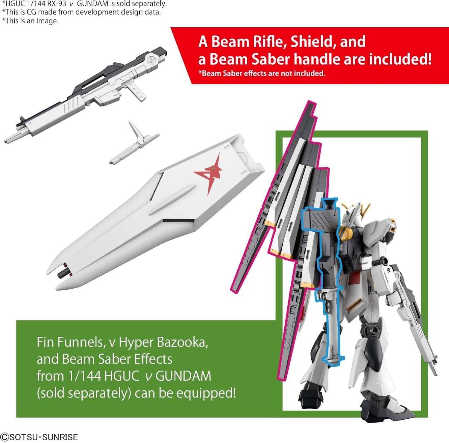 BANDAI - ENTRY GRADE 1:144 RX93 NU GUNDAM
