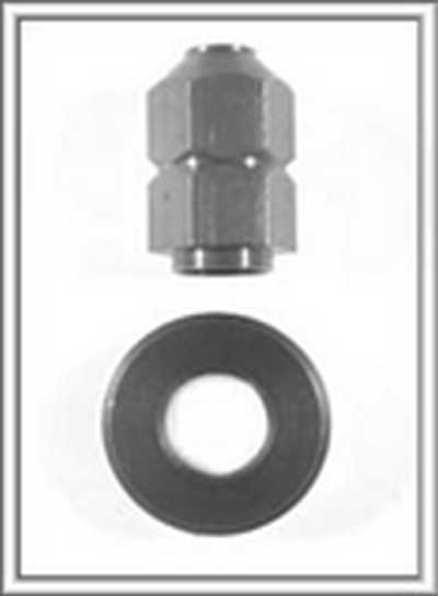 10X1.25MM SHORT NUT ADAPT KIT TRU TURN TT0124A