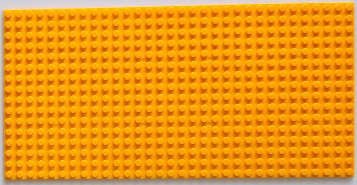 BASEPLATE 16x32 Studs Yellow Generic Brand