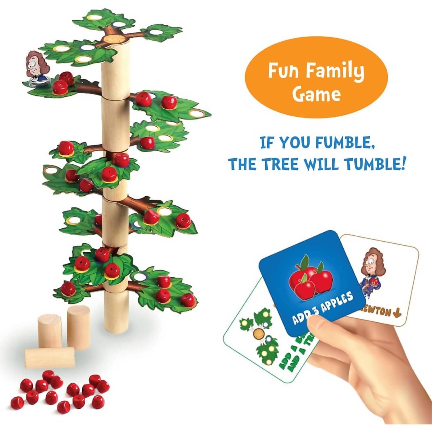 Skillmatics - Newton s Tree - Exciting Educational Game Teaches Kids Key Physics Principles