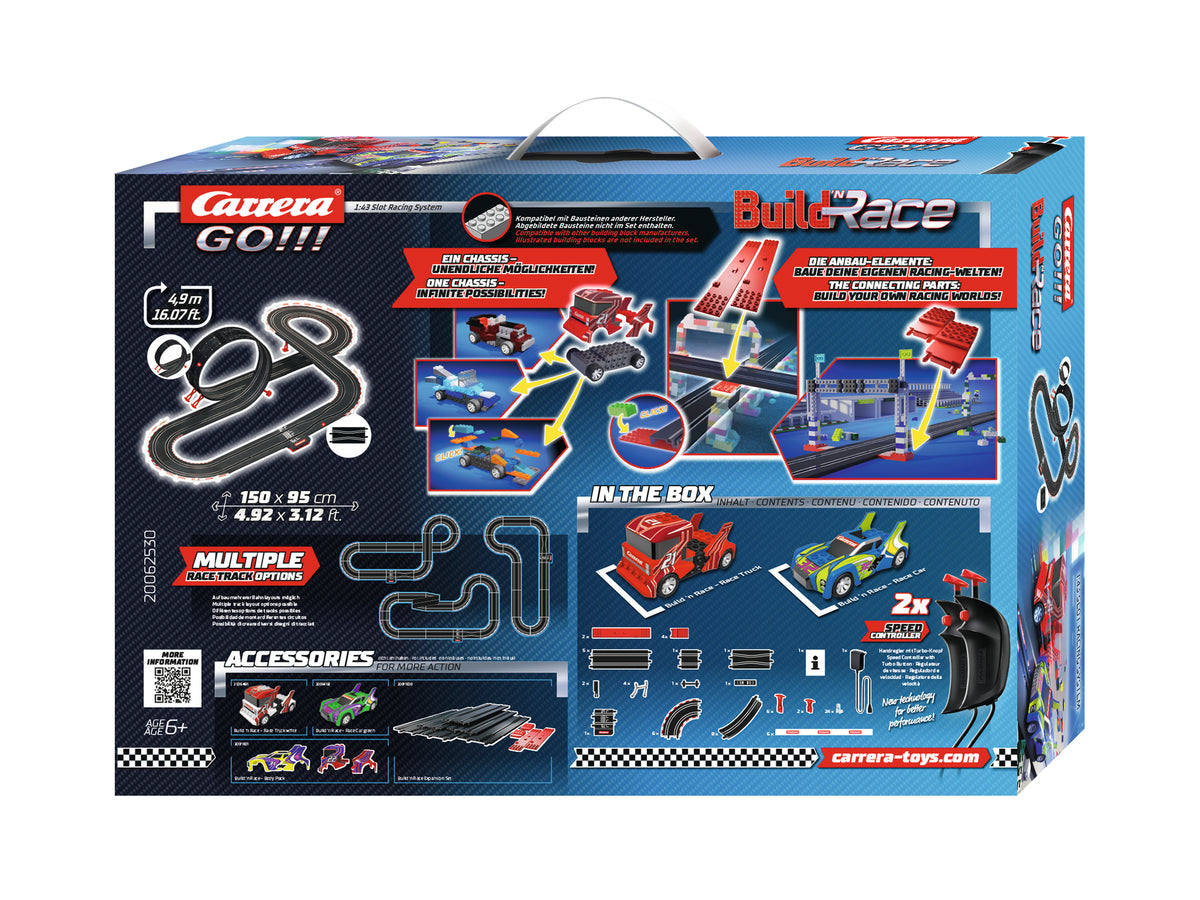 CARRERA - GO BUILD 'N RACE - RACING SET 4.9