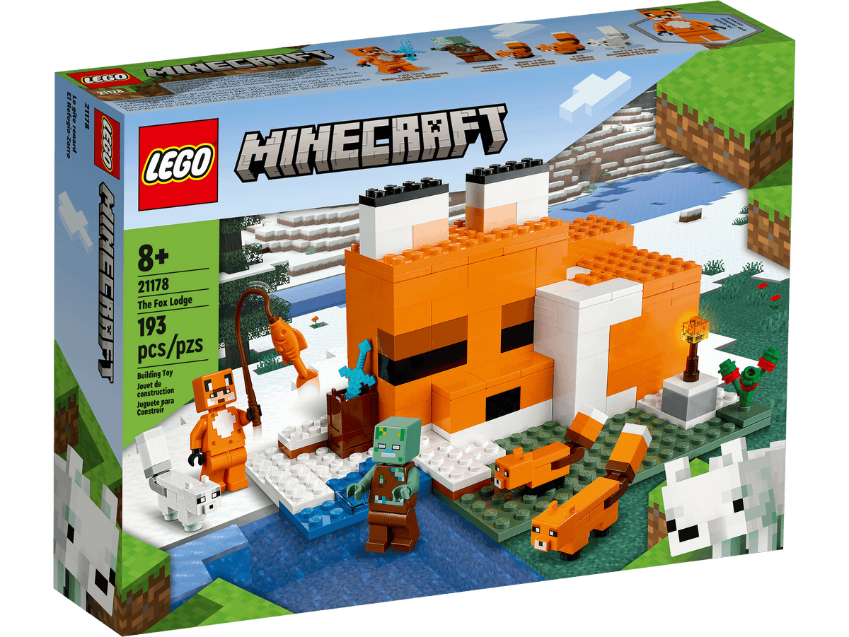 LEGO® 21178 The Fox Lodge - Minecraft®