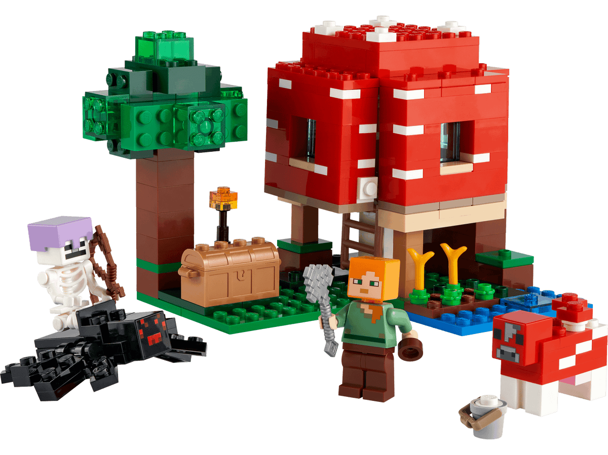 LEGO® 21179 The Mushroom House - Minecraft®
