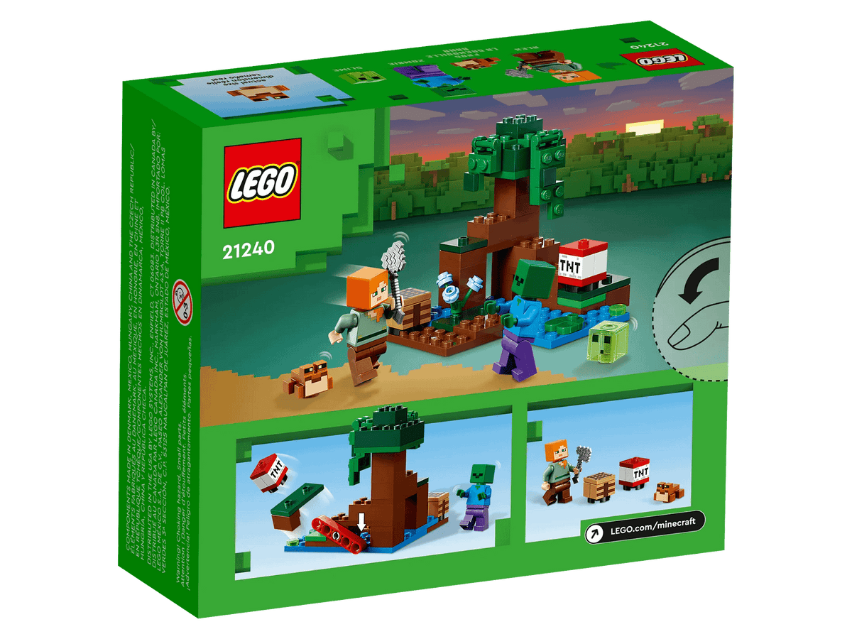 LEGO® 21240 The Swamp Adventure - Minecraft®
