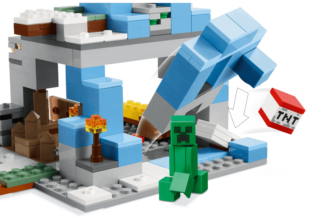 LEGO® 21243 The Frozen Peaks - Minecraft®