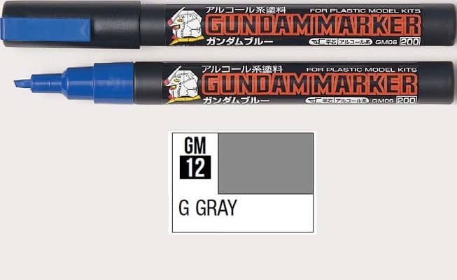 GUNDAM - MARKER GREY GM12