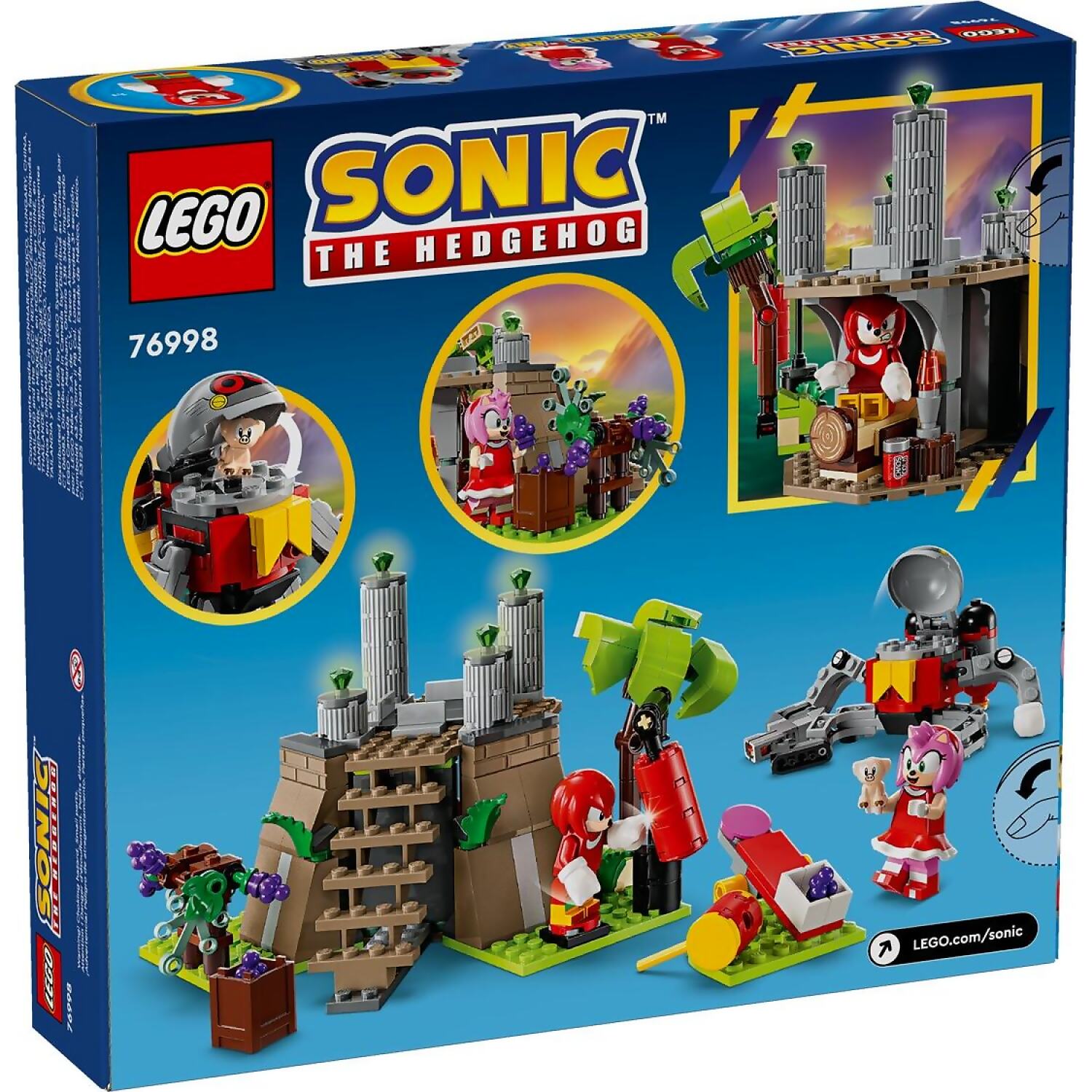 LEGO® 76998 Knuckles and the Master Emerald Shrine - Sonic the Hedgehog™