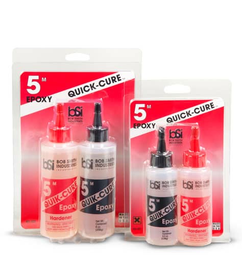 BOB SMITH INDUSTRIES - QUICK CURE 5MIN EPOXY 4.5OZ BSI201