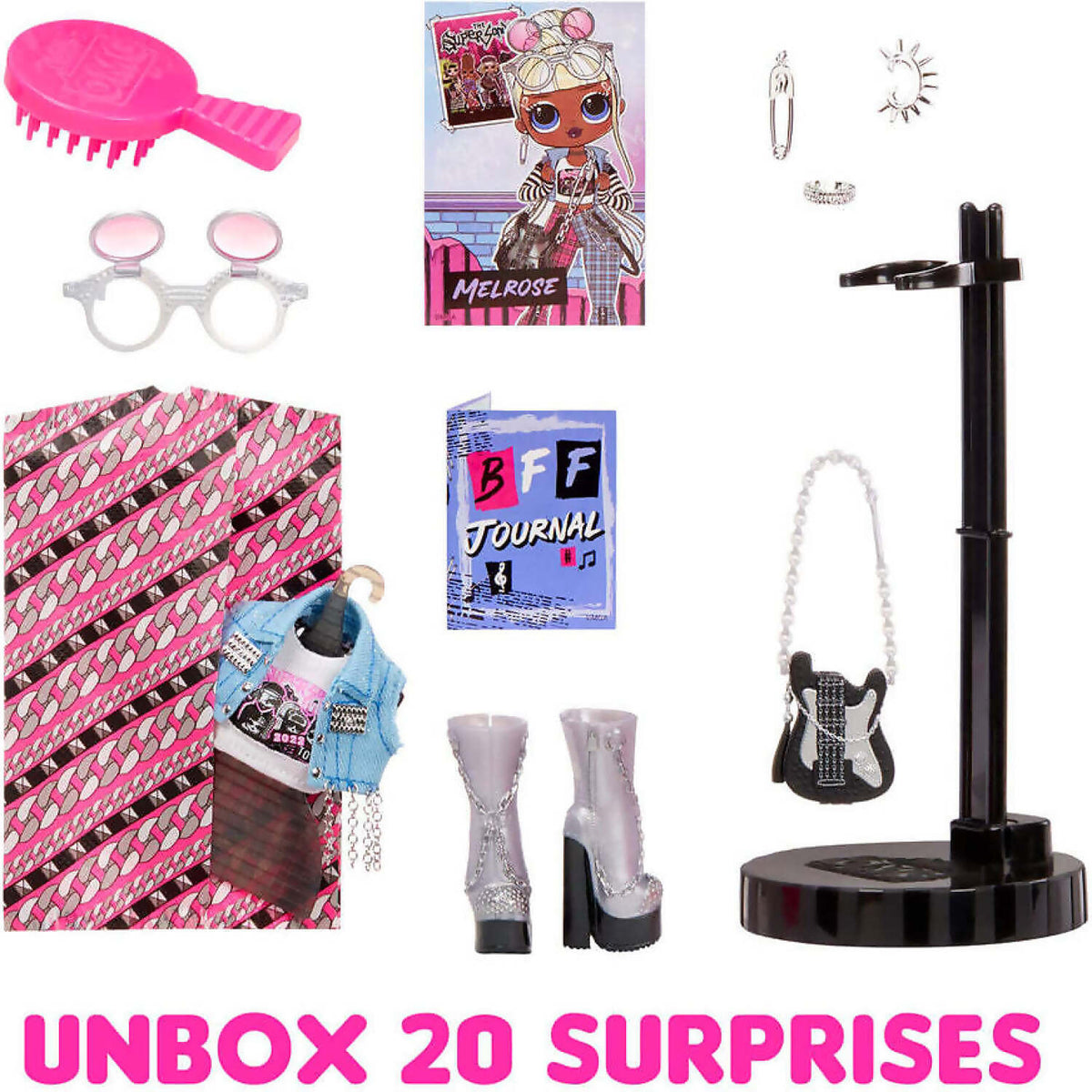 L.O.L. Surprise! - O.M.G Melrose Fashion Doll With 20 Surprises