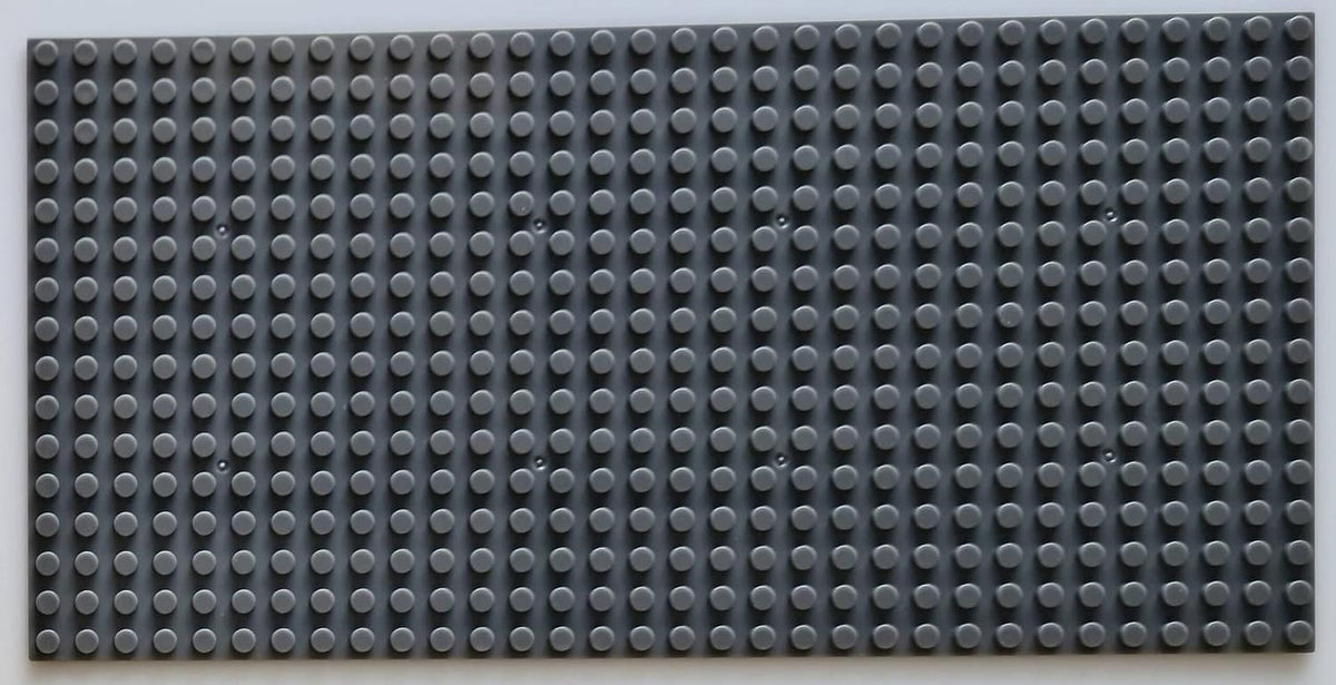 BASEPLATE 16x32 Studs Dark Grey Generic Brand