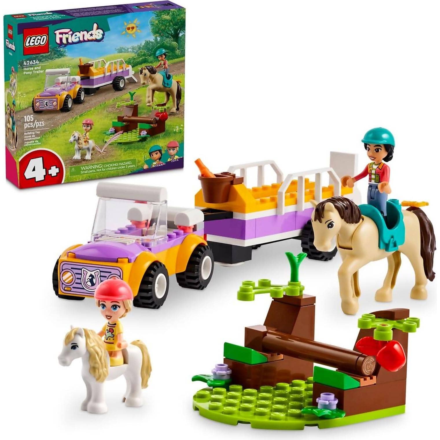LEGO® 42634 Horse and Pony Trailer - Friends 4+