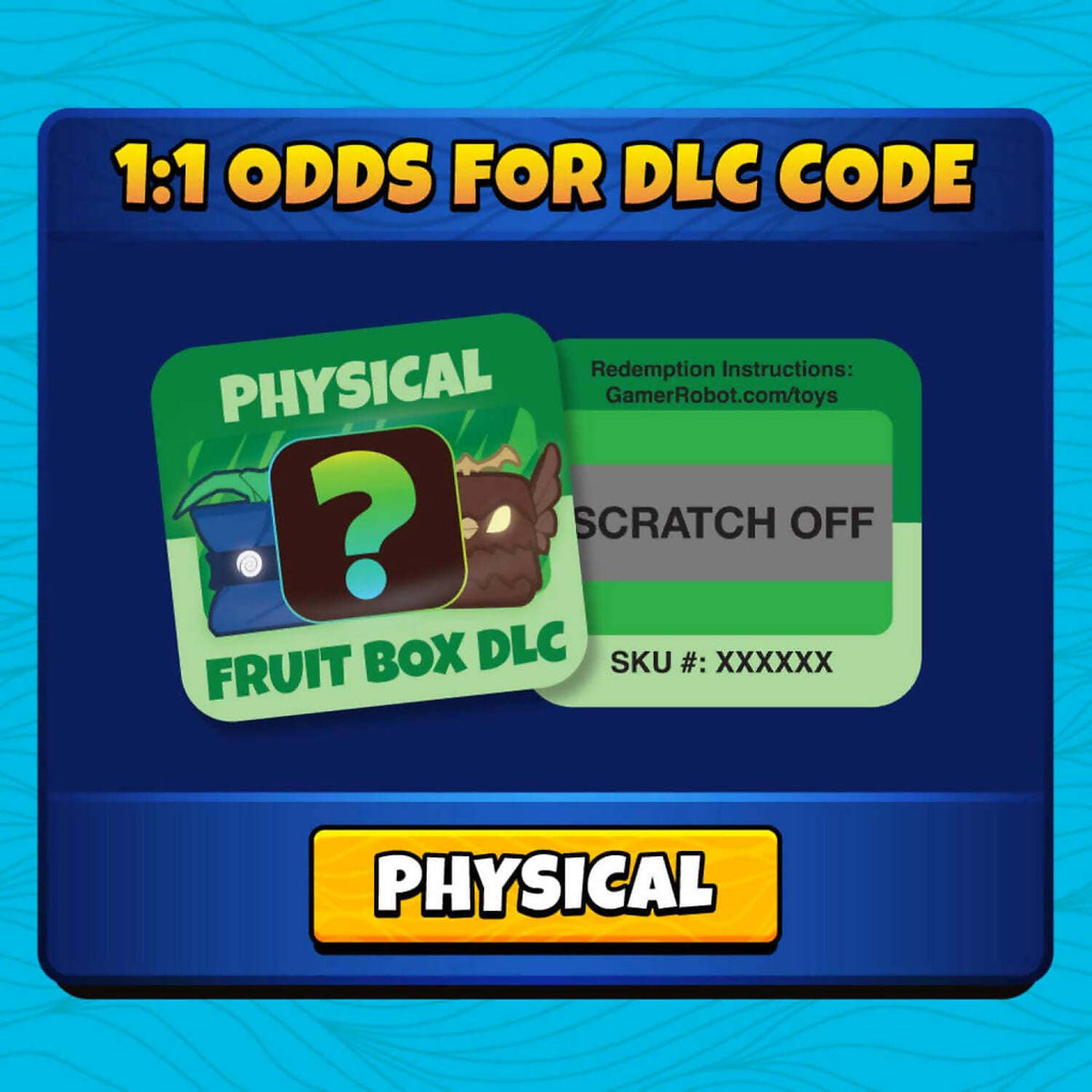 Blox Fruits - 8-inch Collectible Plush Asst With Dlc Code Blind Box Series 1 Mystery Plush - Phatmojo