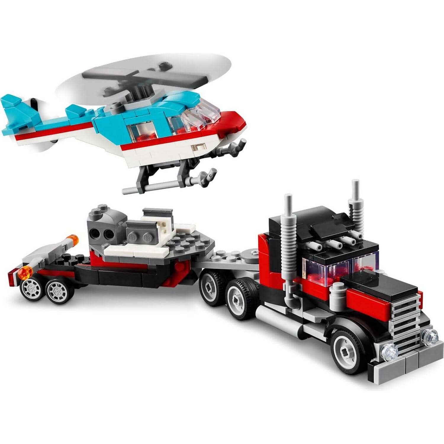LEGO® 31146 Flatbed Truck with Helicopter - Creator 3in1