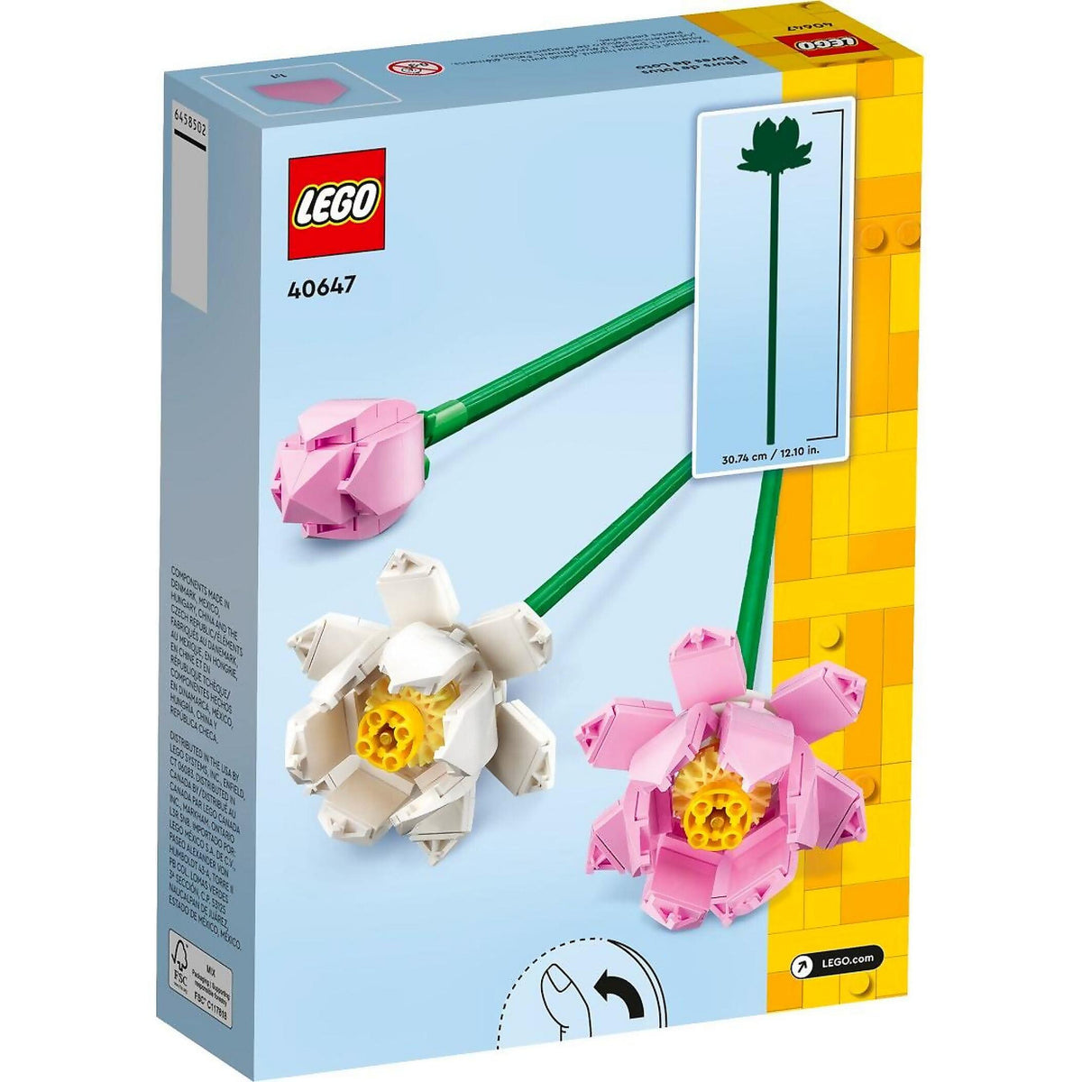 LEGO® 40647 Lotus Flowers - Icons Botanical Collection