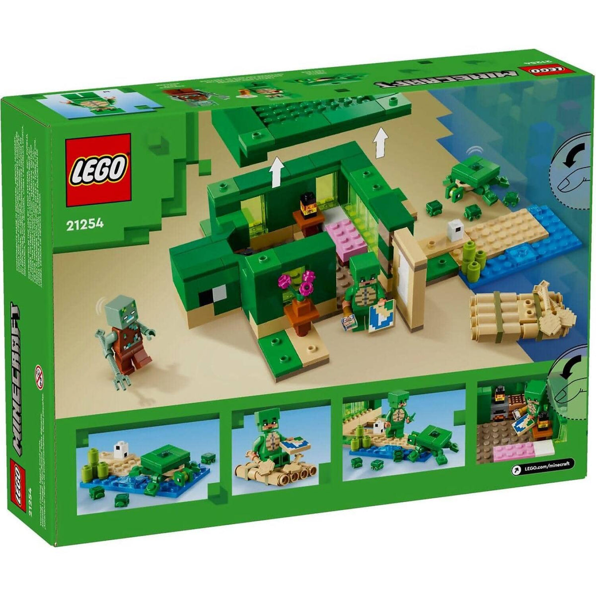 LEGO® 21254 The Turtle Beach House - Minecraft®