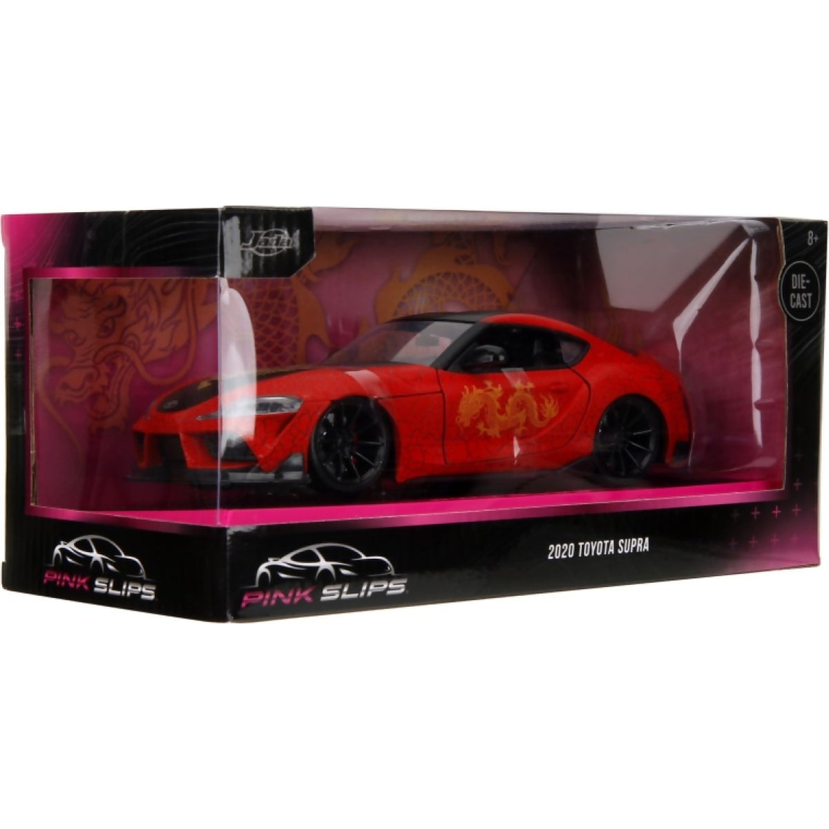 JADA TOYS - PICK SLIPS 2020 TOYOTA SUPRA 1:24 SCALE DIECAST VEHICLE