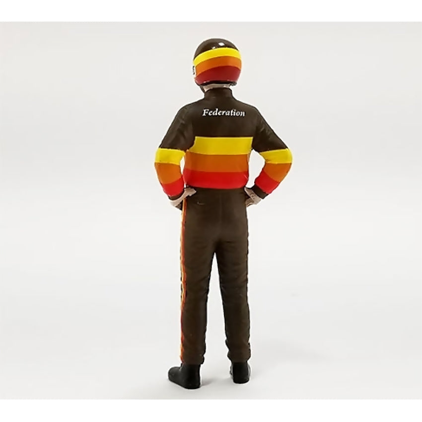 DDA COLLECTIBLES - 1:18 SCALE - ALLAN MOFFAT FEDERATION FIGURE - DIECAST MODEL ACCESSORY