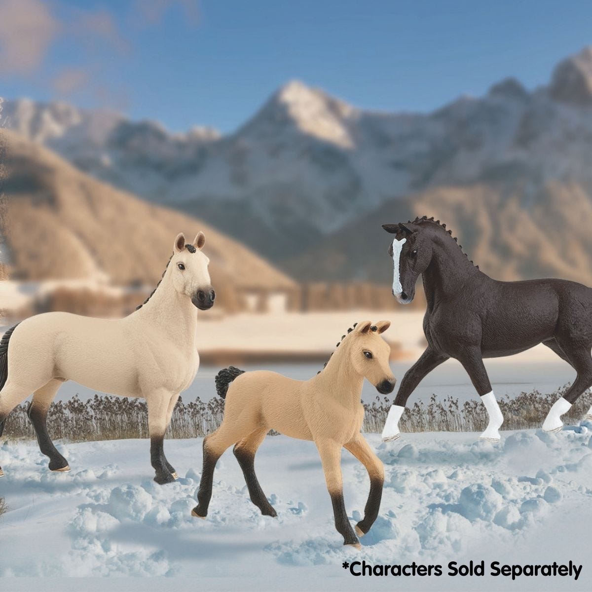 Schleich - Hanoverian Mare Black Horse Club Animal Figurine