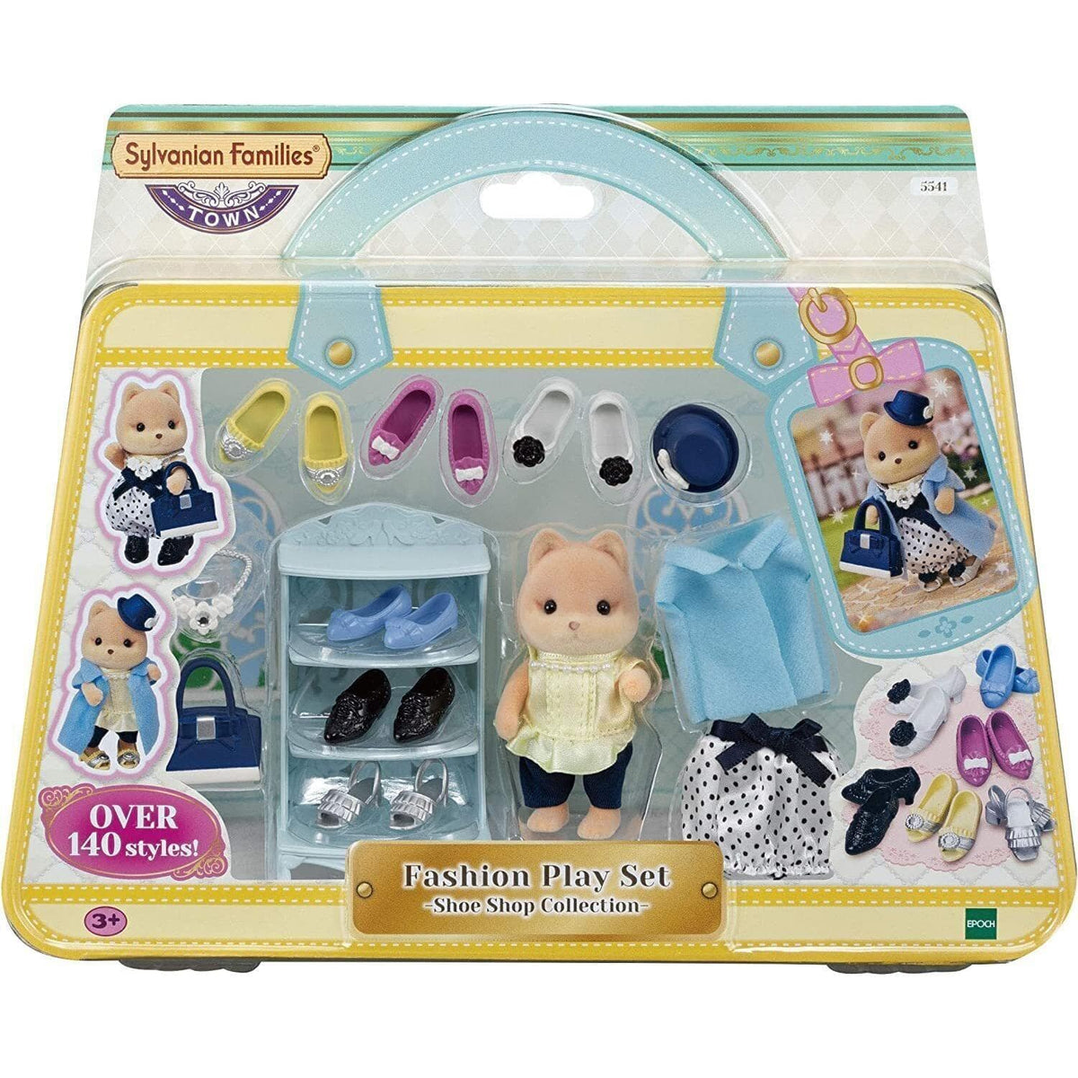 Sylvanian Families - Fashion Playset Shoe Shop Collection Animal Doll Playset