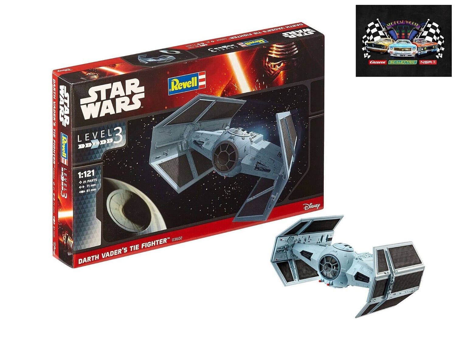 REVELL - STAR WARS DARTH VADER TIE INTERCEPTOR 03602