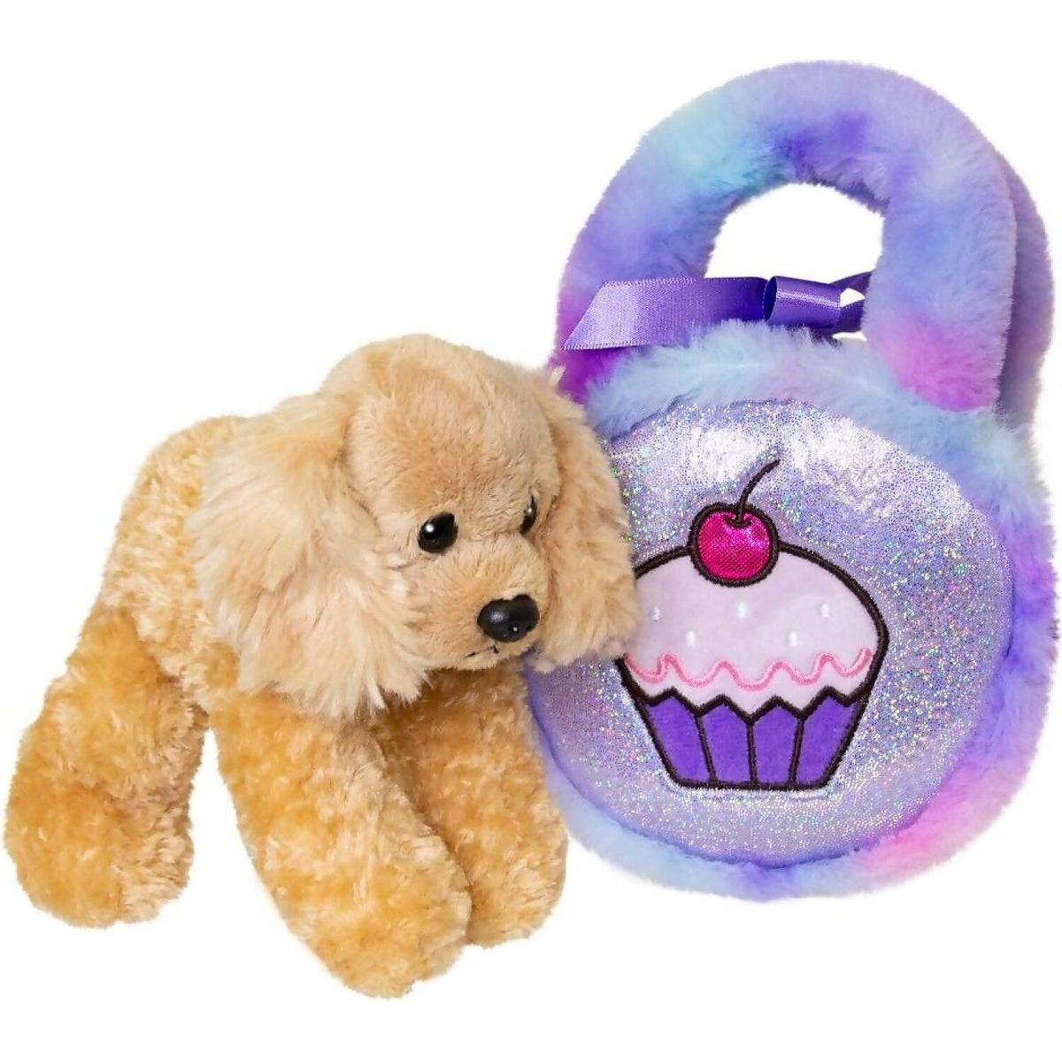 Cotton Candy - Fancy Pals Cocker Spaniel In Sweets Purple Bag