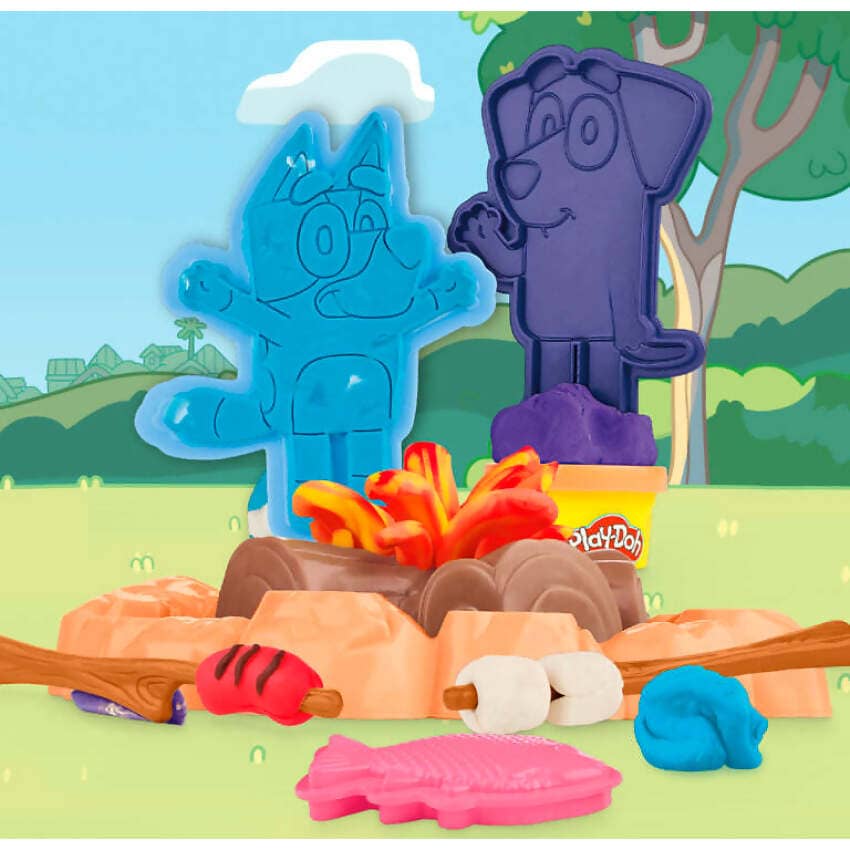 Play-Doh - Bluey Goes Camping Playset