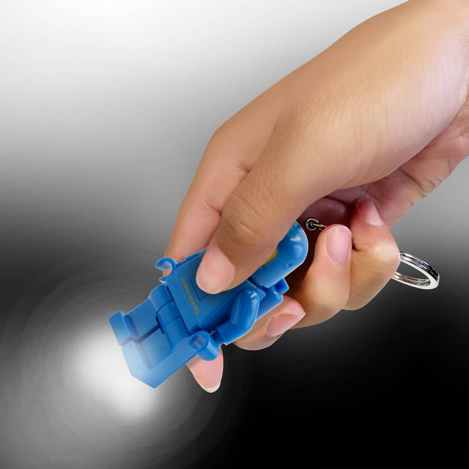 LEGO® Blue Spaceman Minifigure LED Key Light