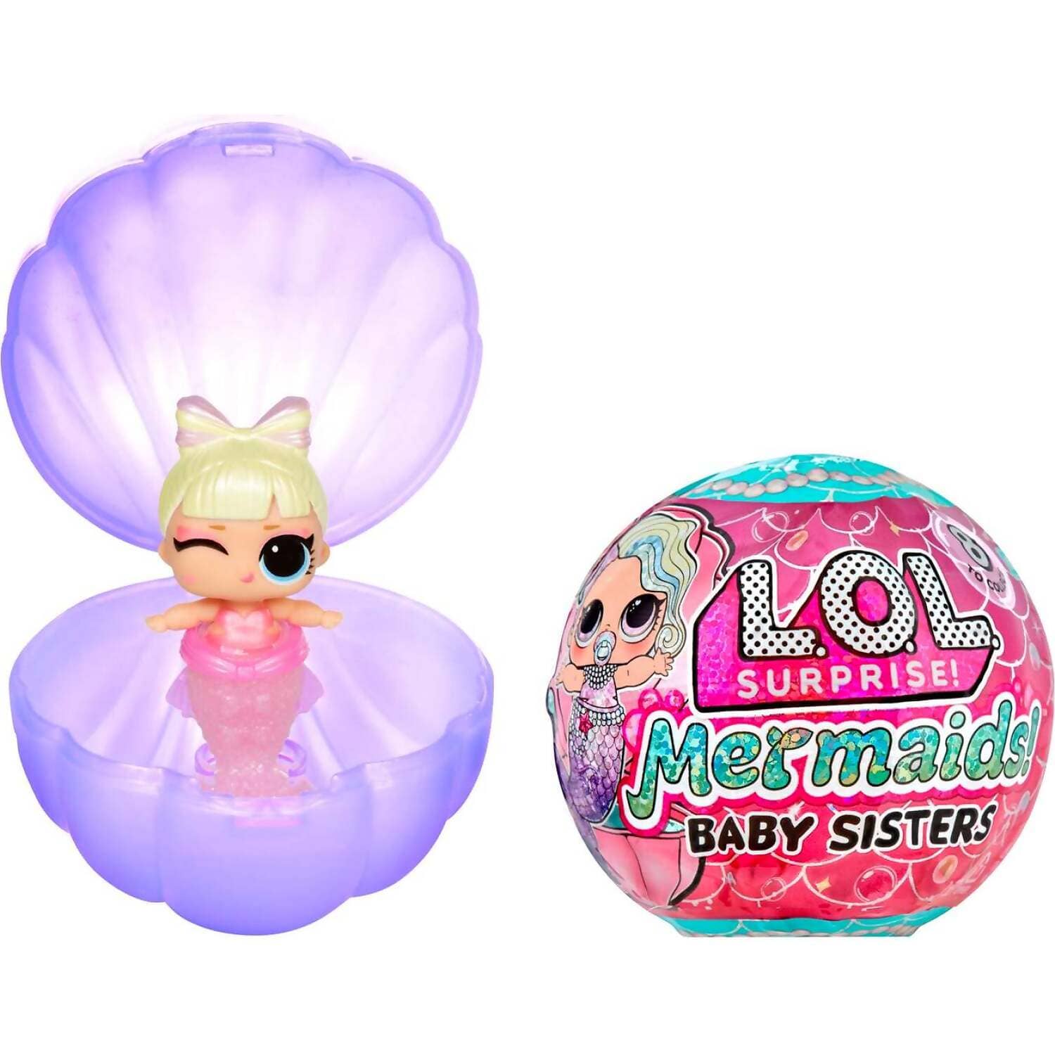 L.O.L. Surprise! - Mermaids! Baby Sisters With Color Change Tails