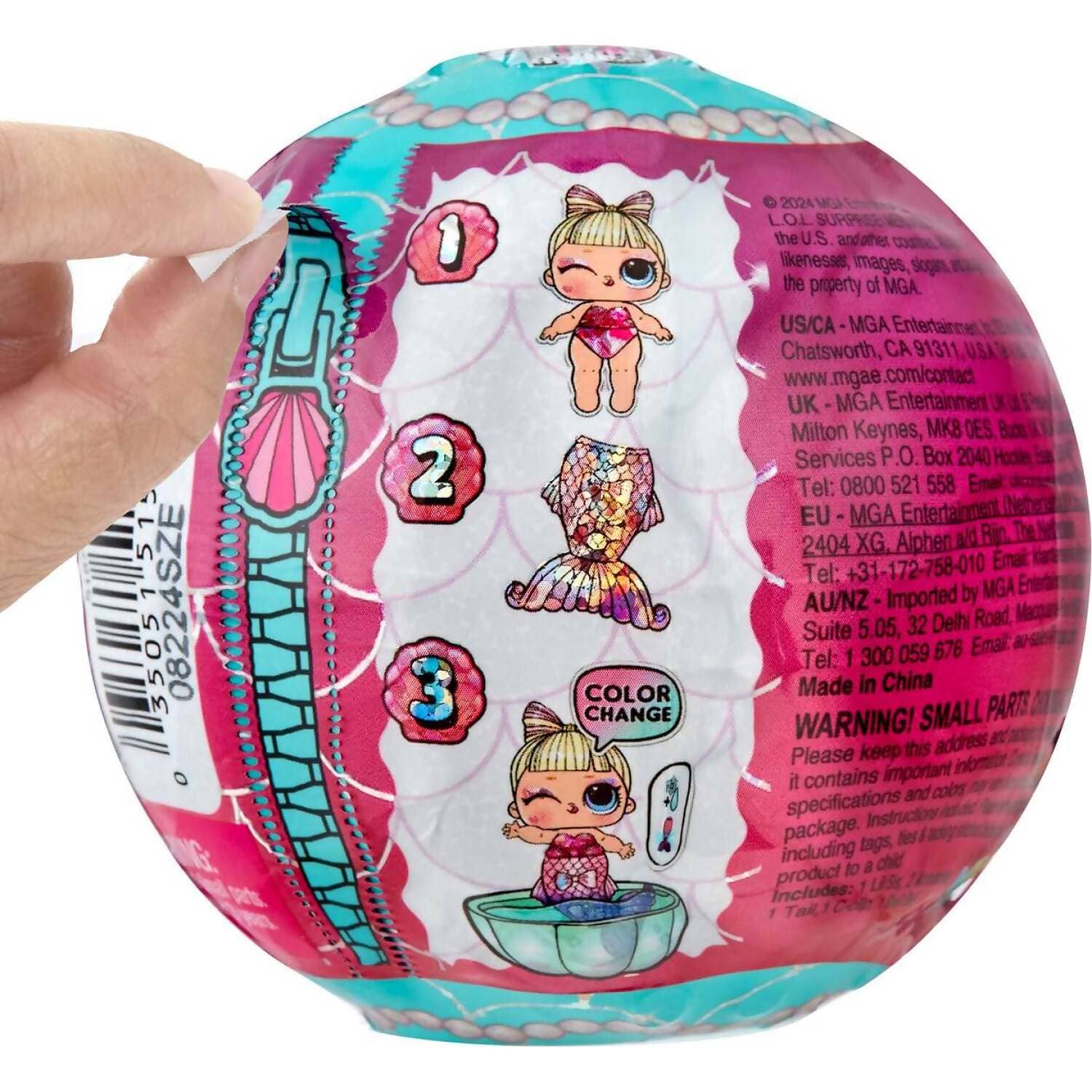 L.O.L. Surprise! - Mermaids! Baby Sisters With Color Change Tails