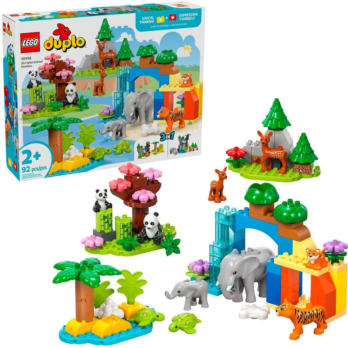 LEGO® 10446 3in1 Wild Animal Families - DUPLO®