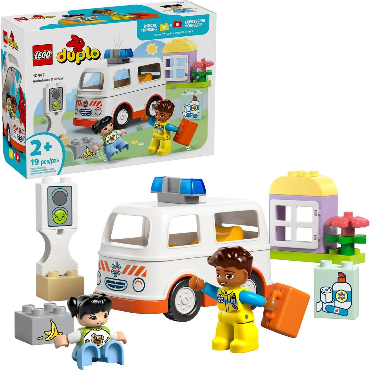 LEGO® 10447 Ambulance & Driver - DUPLO®