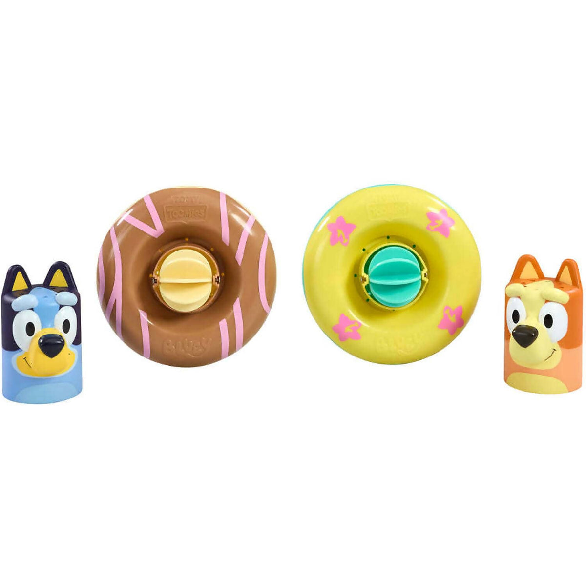 TOMY - Toomies Splash & Float Bluey & Bingo 2-in-1 Water Toys