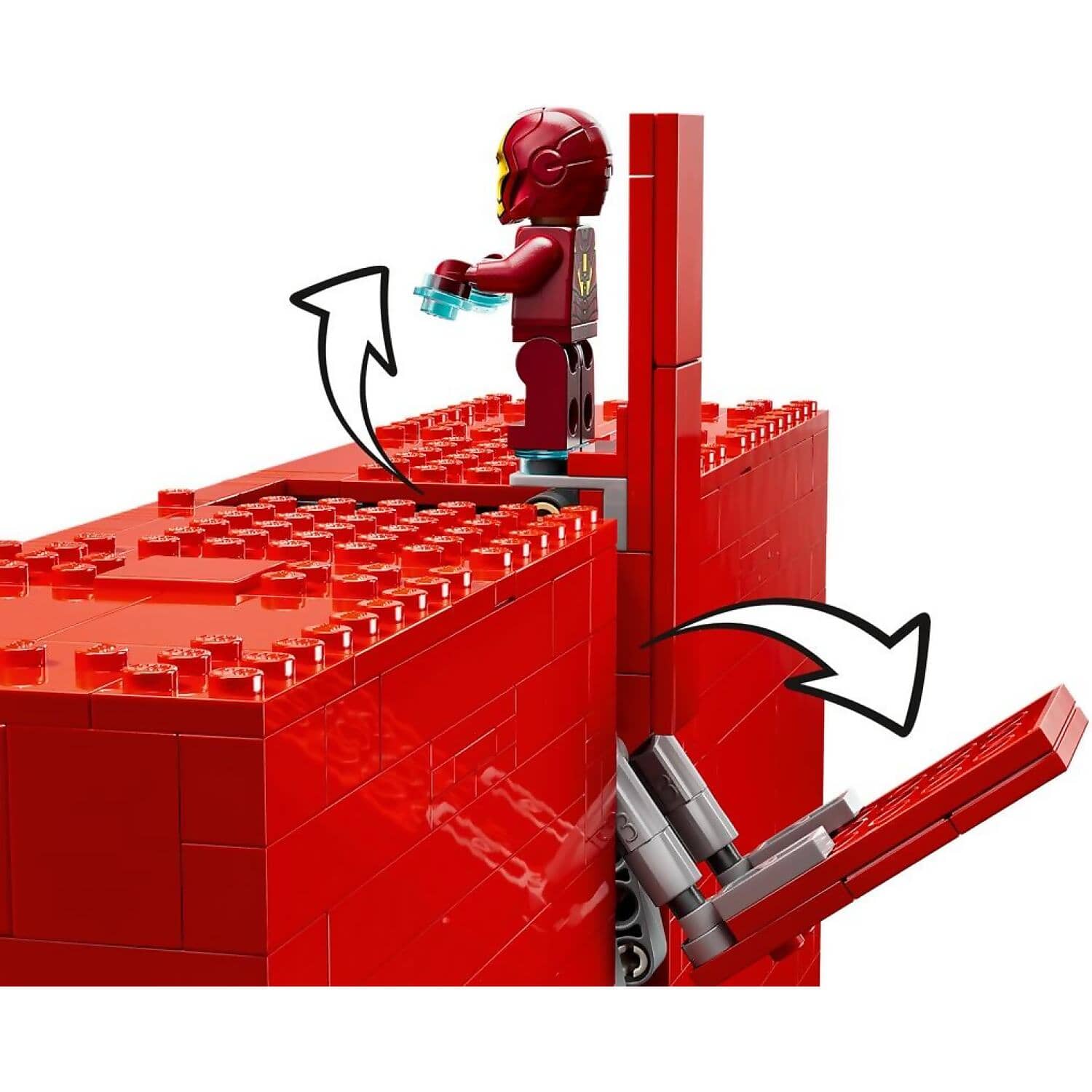 LEGO® 76313 MARVEL Logo & Minifigures - Marvel Super Heroes