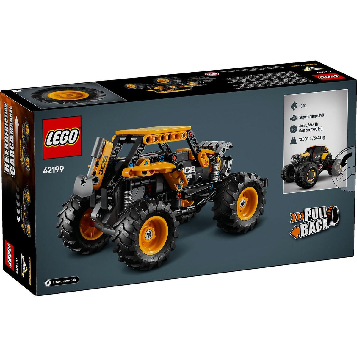 LEGO® 42199 Monster Jam DIGatron Pull-Back - Technic