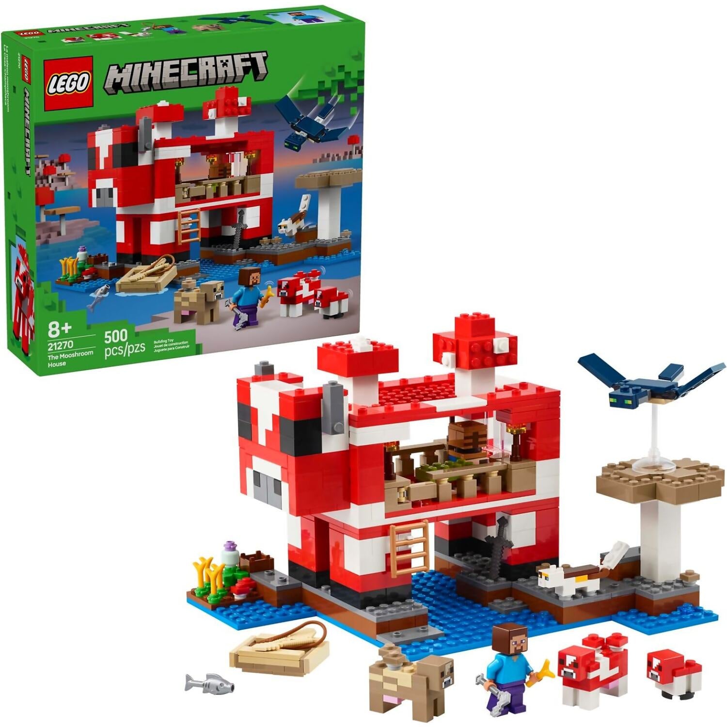 LEGO® 21270 The Mooshroom House - Minecraft®