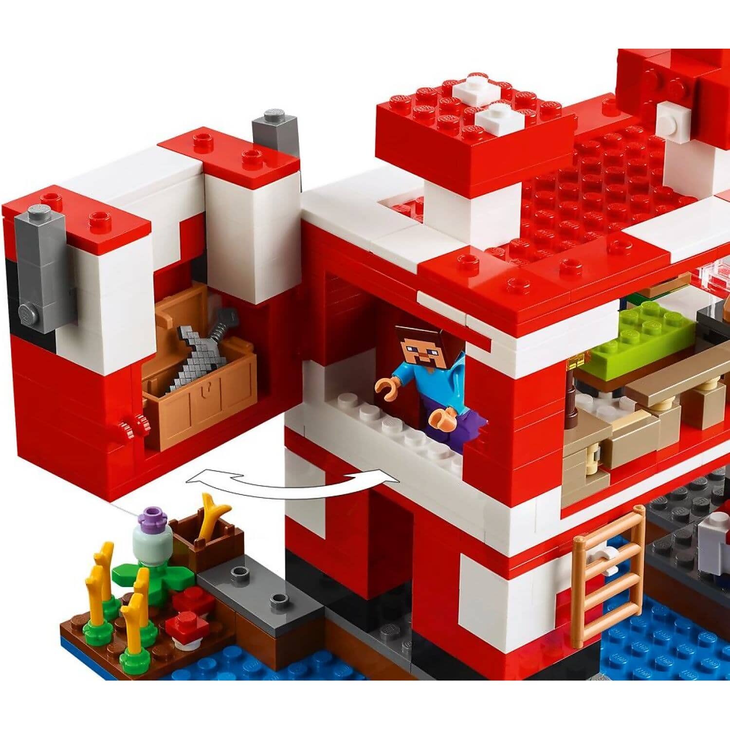 LEGO® 21270 The Mooshroom House - Minecraft®