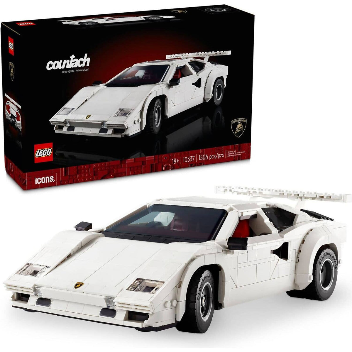 LEGO® 10337 Lamborghini Countach 5000 Quattrovalvole - Icons