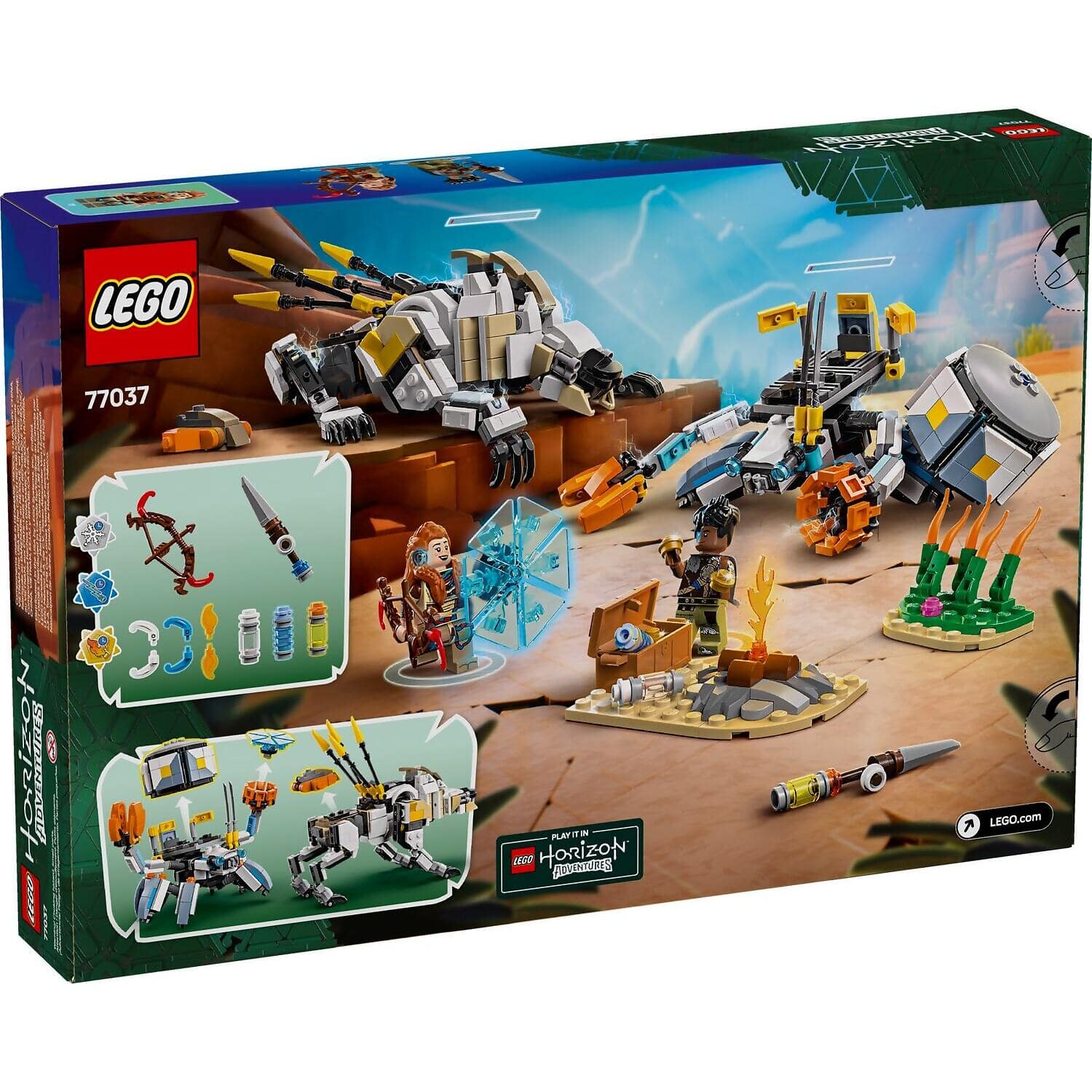 LEGO® 77037 Aloy & Varl vs. Shell-Walker & Sawtooth - Horizon Adventures