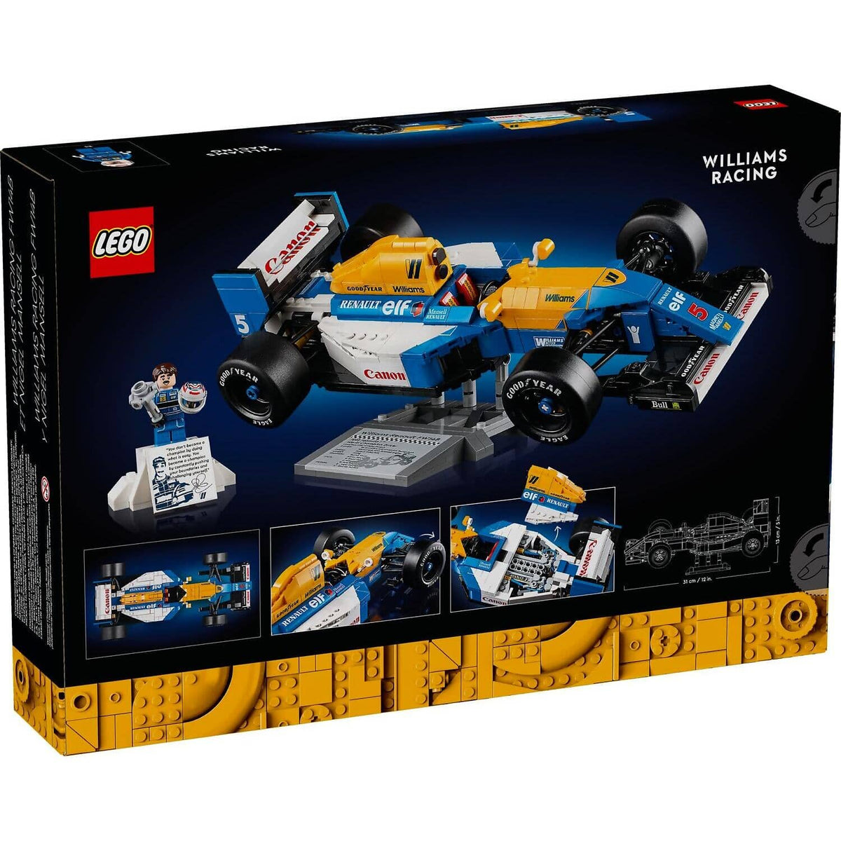 LEGO® 10353 Williams Racing FW14B & Nigel Mansell - Icons