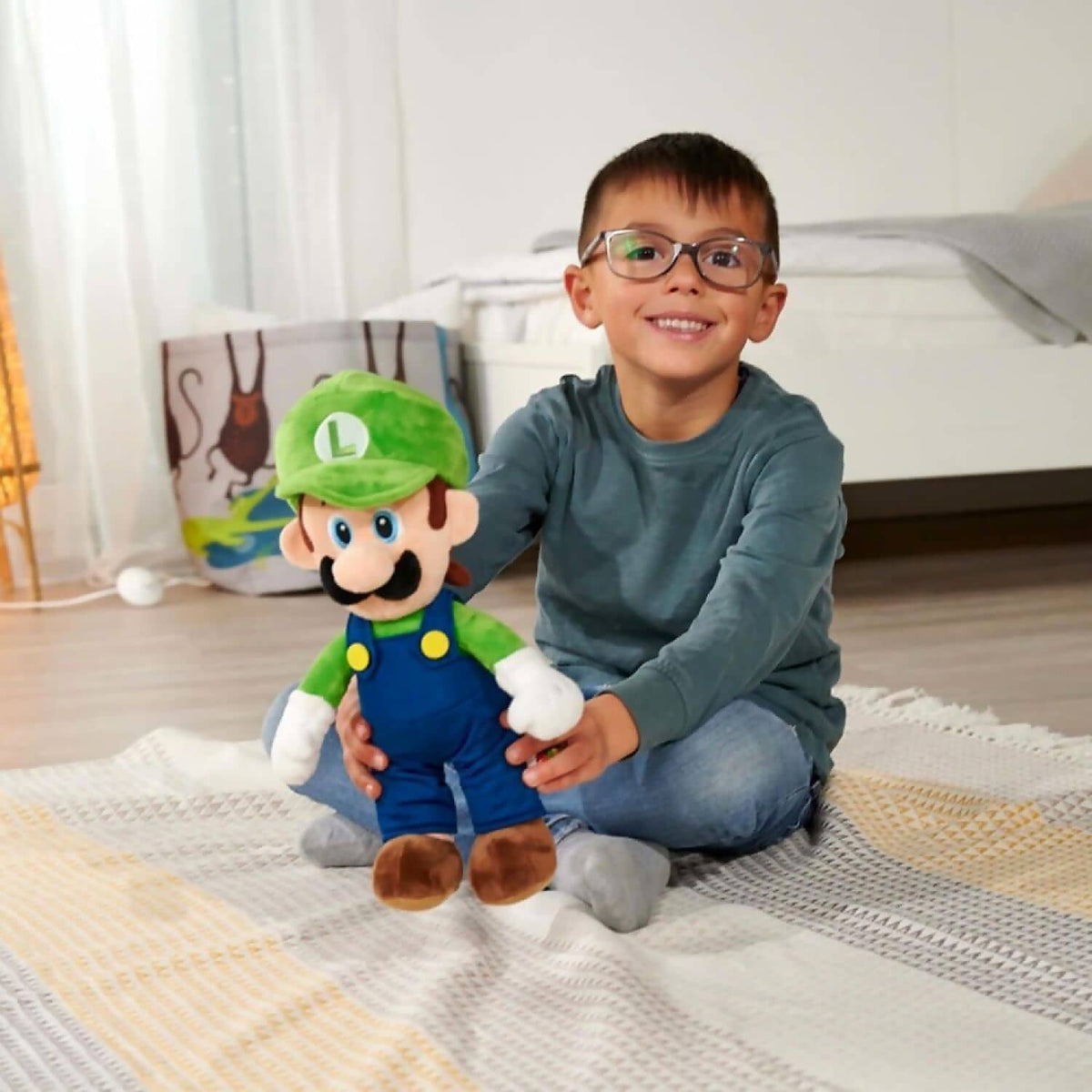 Super Mario - Luigi 30cm Plush - Jasnor
