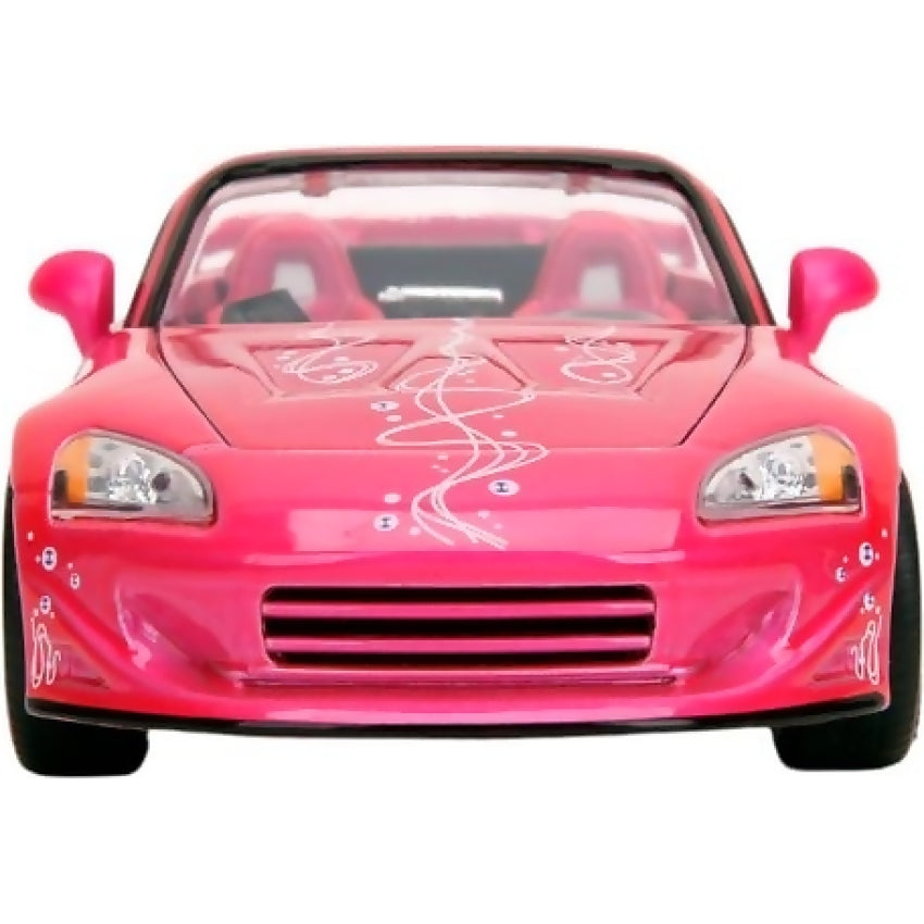 JADA TOYS - PINK SLIPS SUKI'S HONDA S2000 1:24 SCALE DIECAST VEHICLE