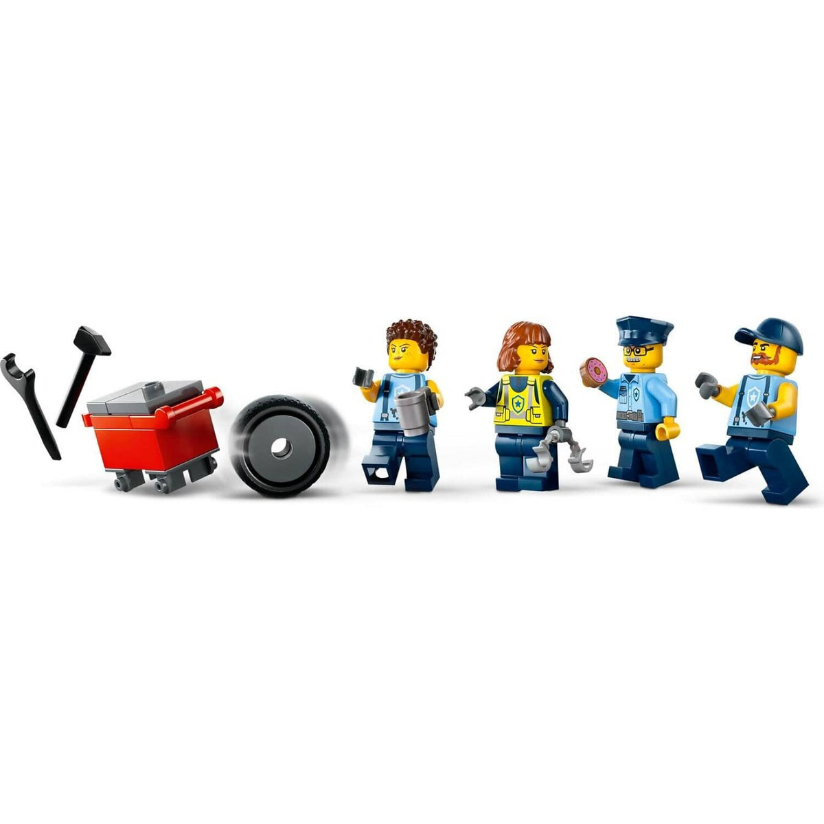 LEGO® 60457 Custom Police Car Garage - City