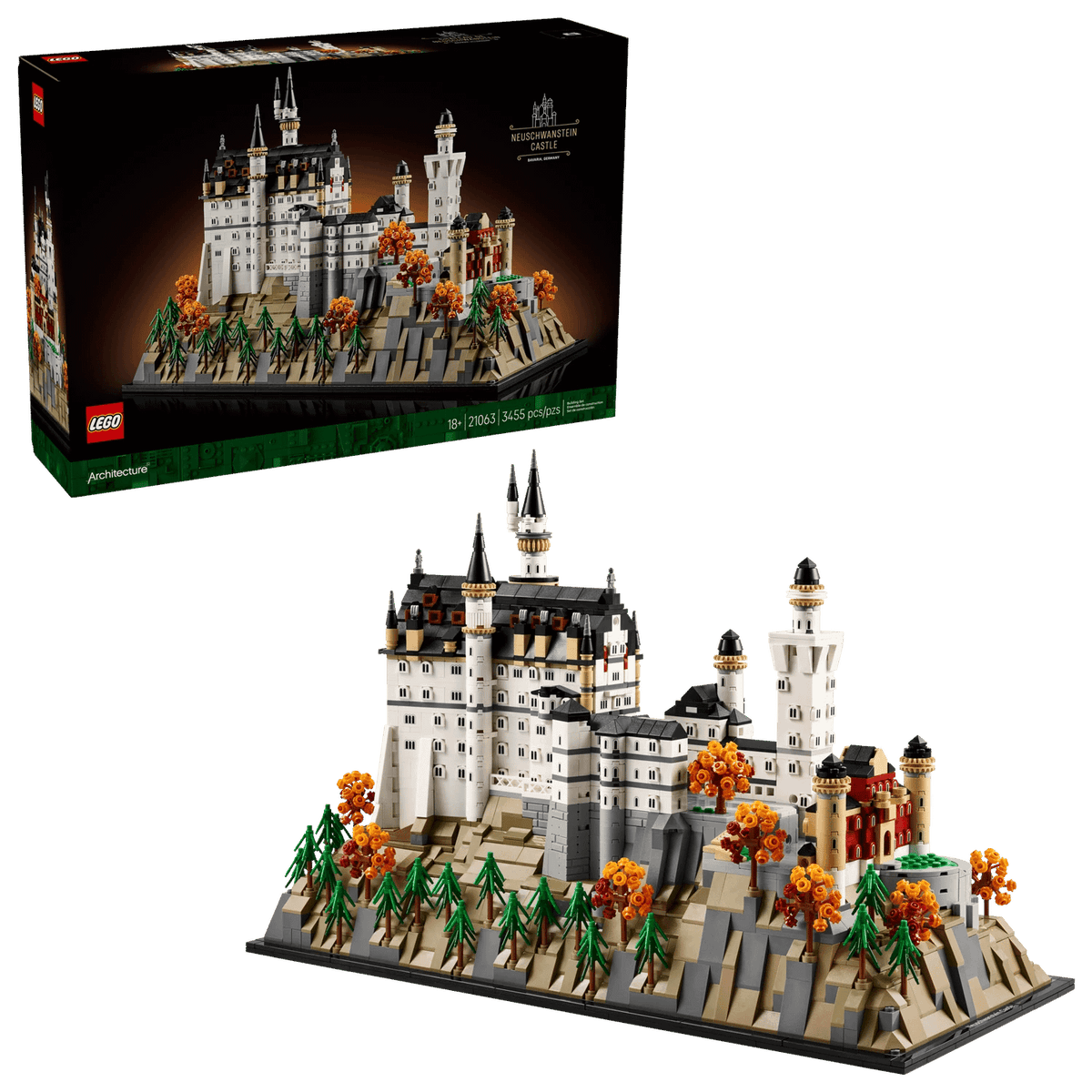 LEGO® 21063 Neuschwanstein Castle - Architecture