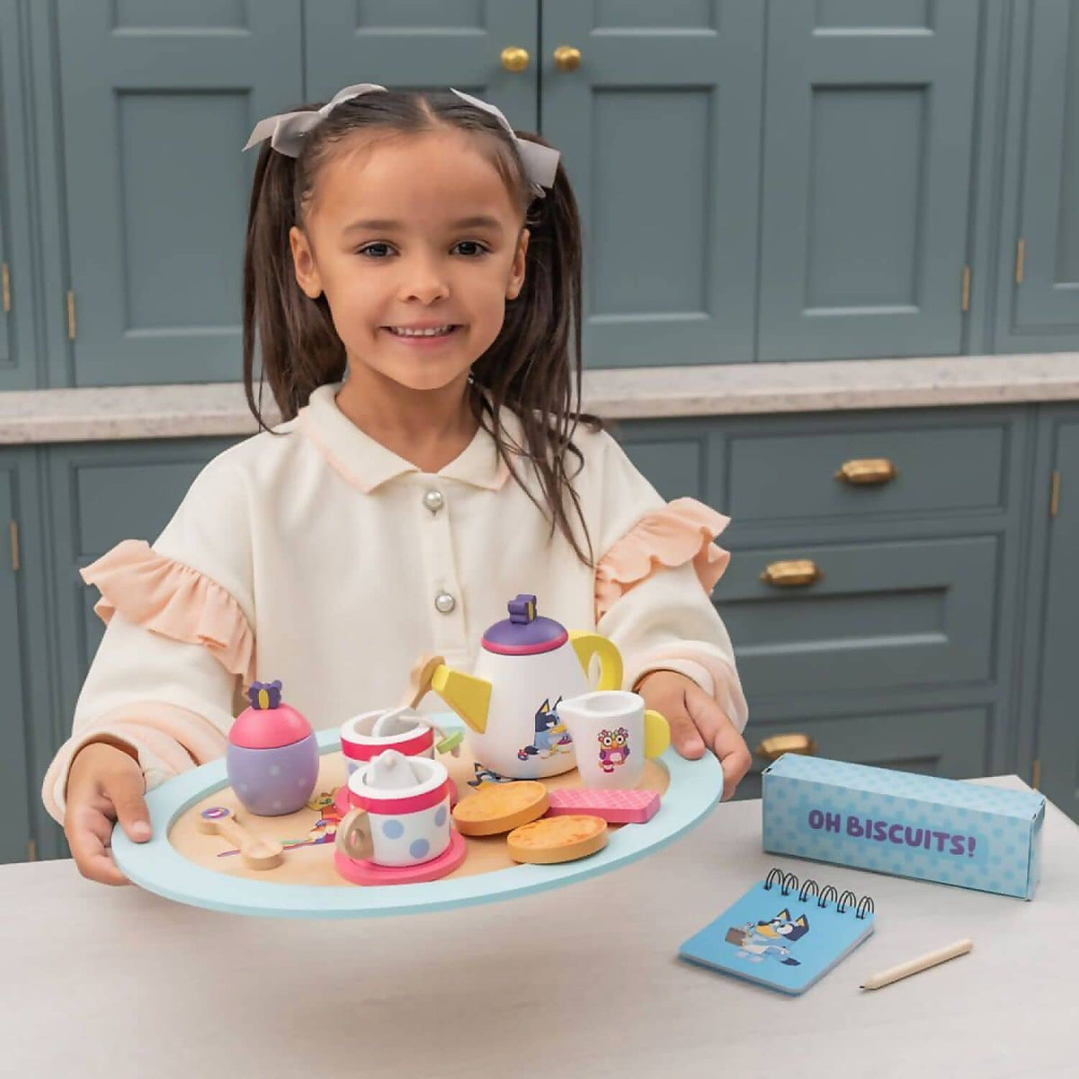 Bluey - Wooden Tea Party Set 18pc - Jasnor