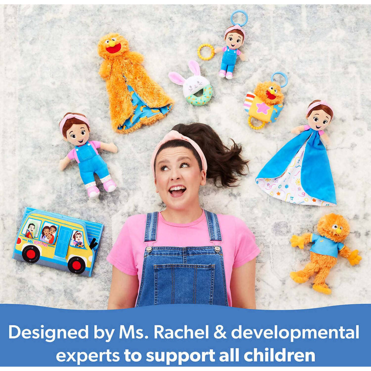 Ms. Rachel - Herbie Sensory Take-Along Toy - Spin Master
