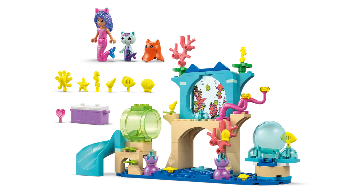 LEGO® 11204 Mermaid Gabby's Aquarium Adventure - Gabby's Dollhouse 4+