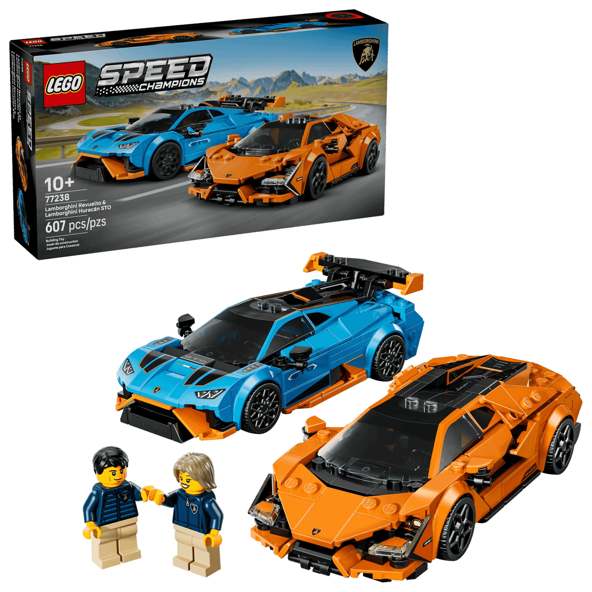 LEGO® 77238 Lamborghini Revuelto & Huracan STO - SPEED Champions